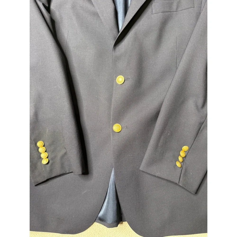 Jos. A. Bank Wool‎ Blazer Gold Buttons Business Career Jacket 42R